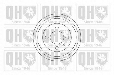 QUINTON HAZELL bdr549 -  Тормозной барабан